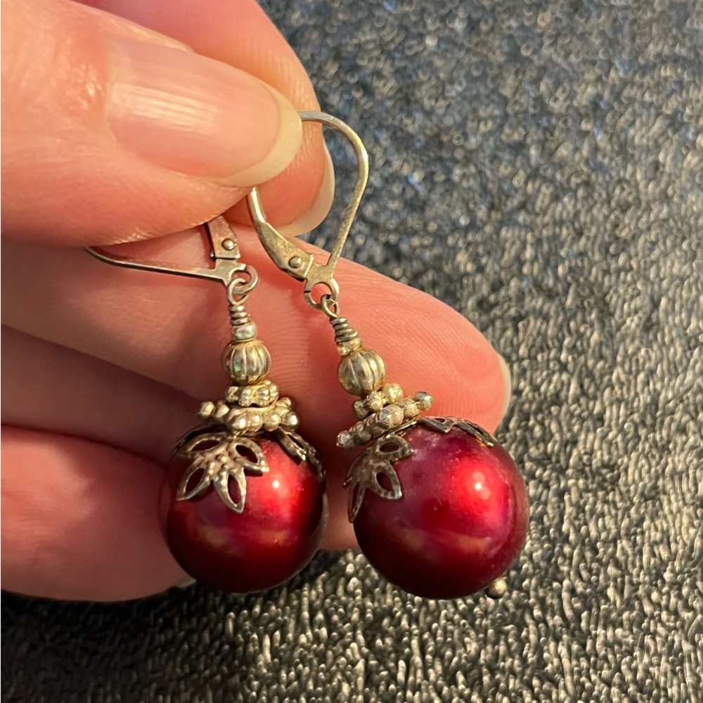 Leach & Garner Sterling Silver Earrings